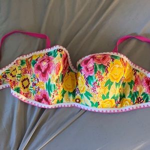 Figleaves bikini! 38G Colorful floral pattern!